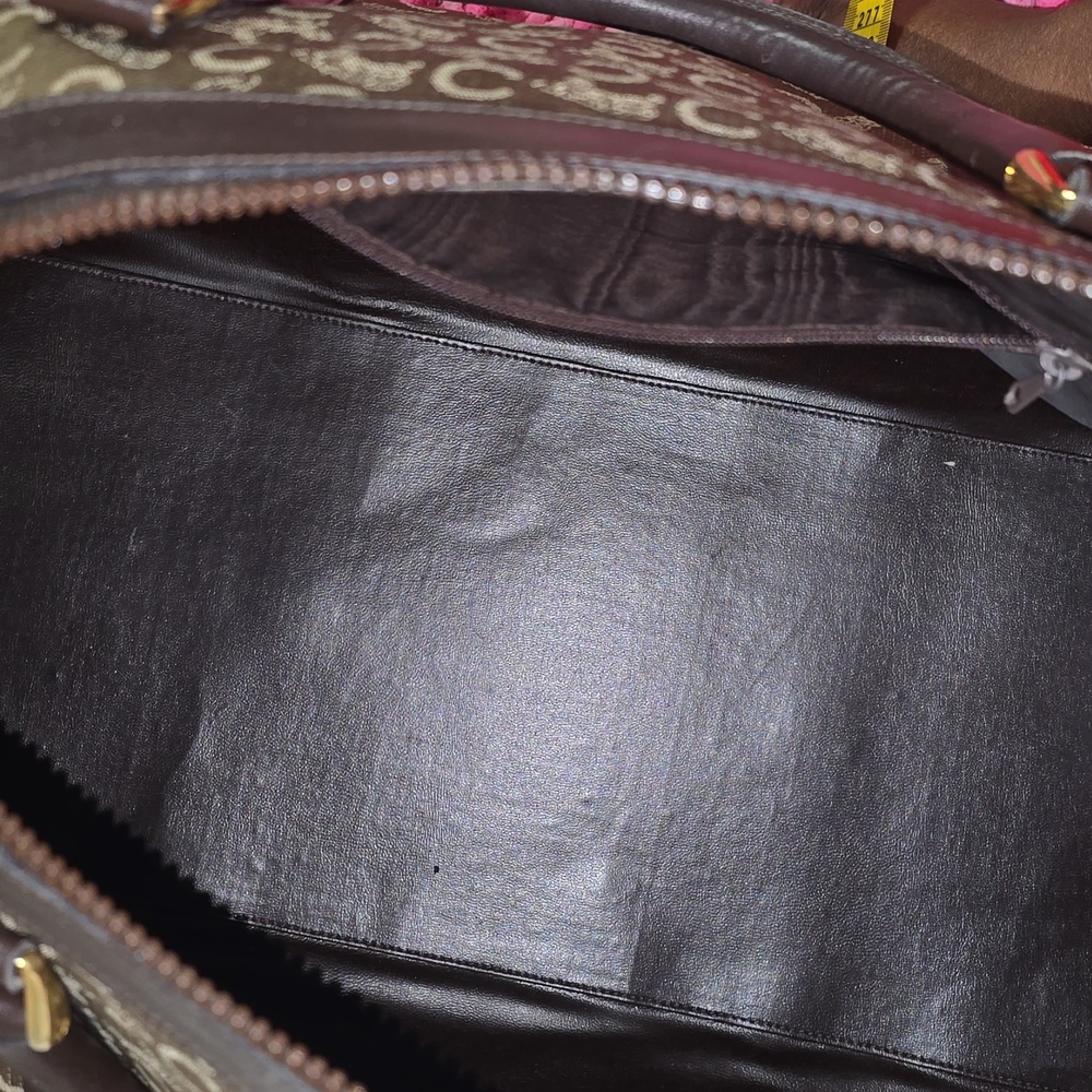 Celine Vintage Brown Monogram Duffel Bag - Picture 9 of 12
